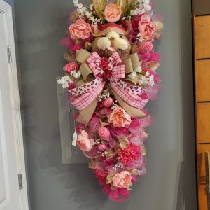Enjoy this beautiful pink Easter wreath from our home in Myrtle Beach to yours!